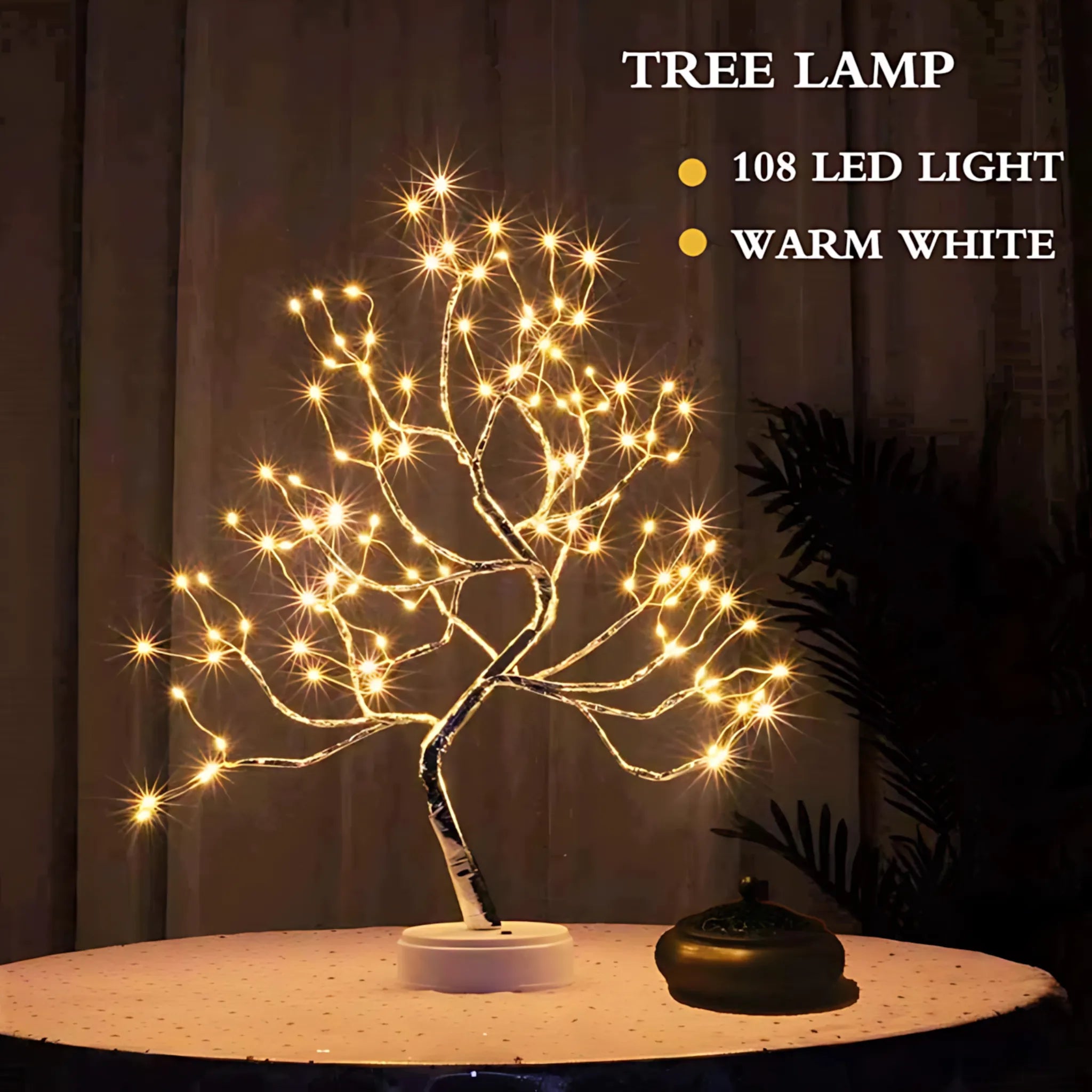 Festive LED night lamp