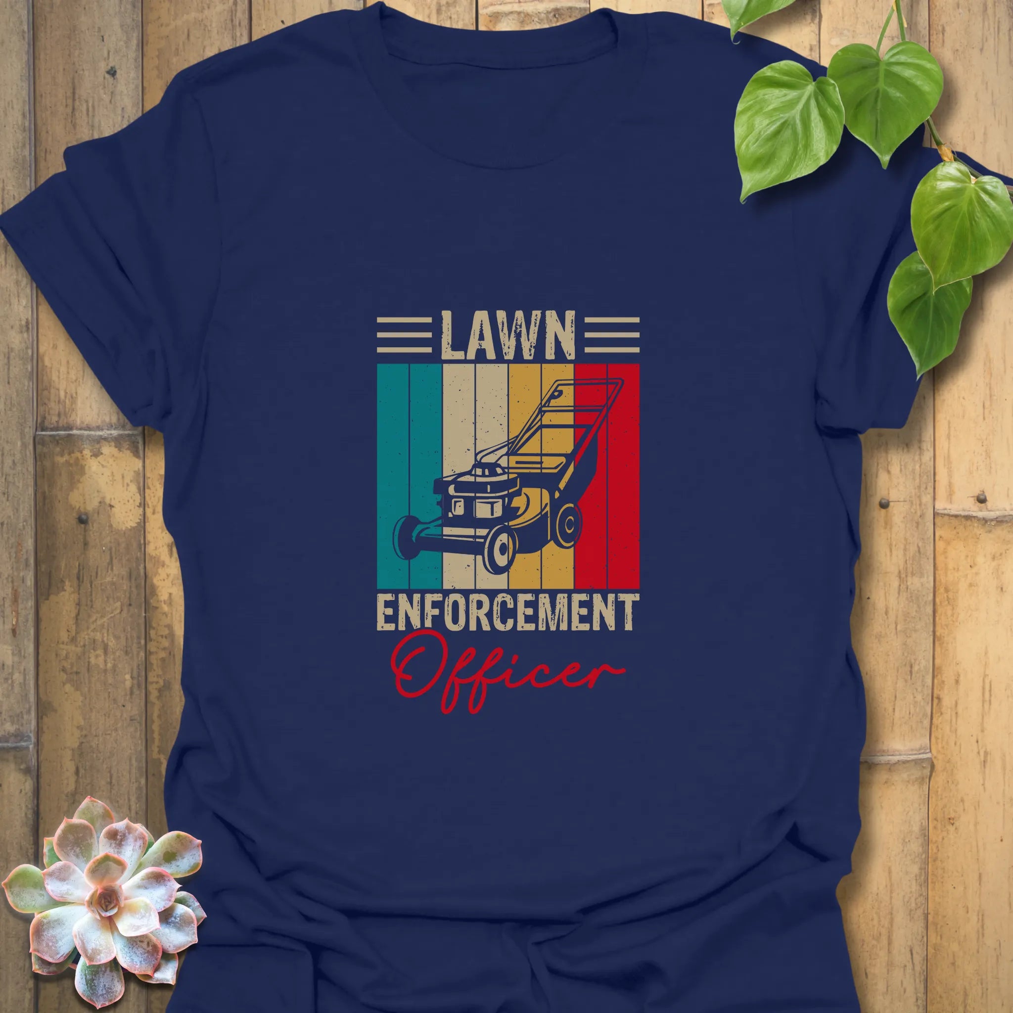 Lawn mower dad shirt