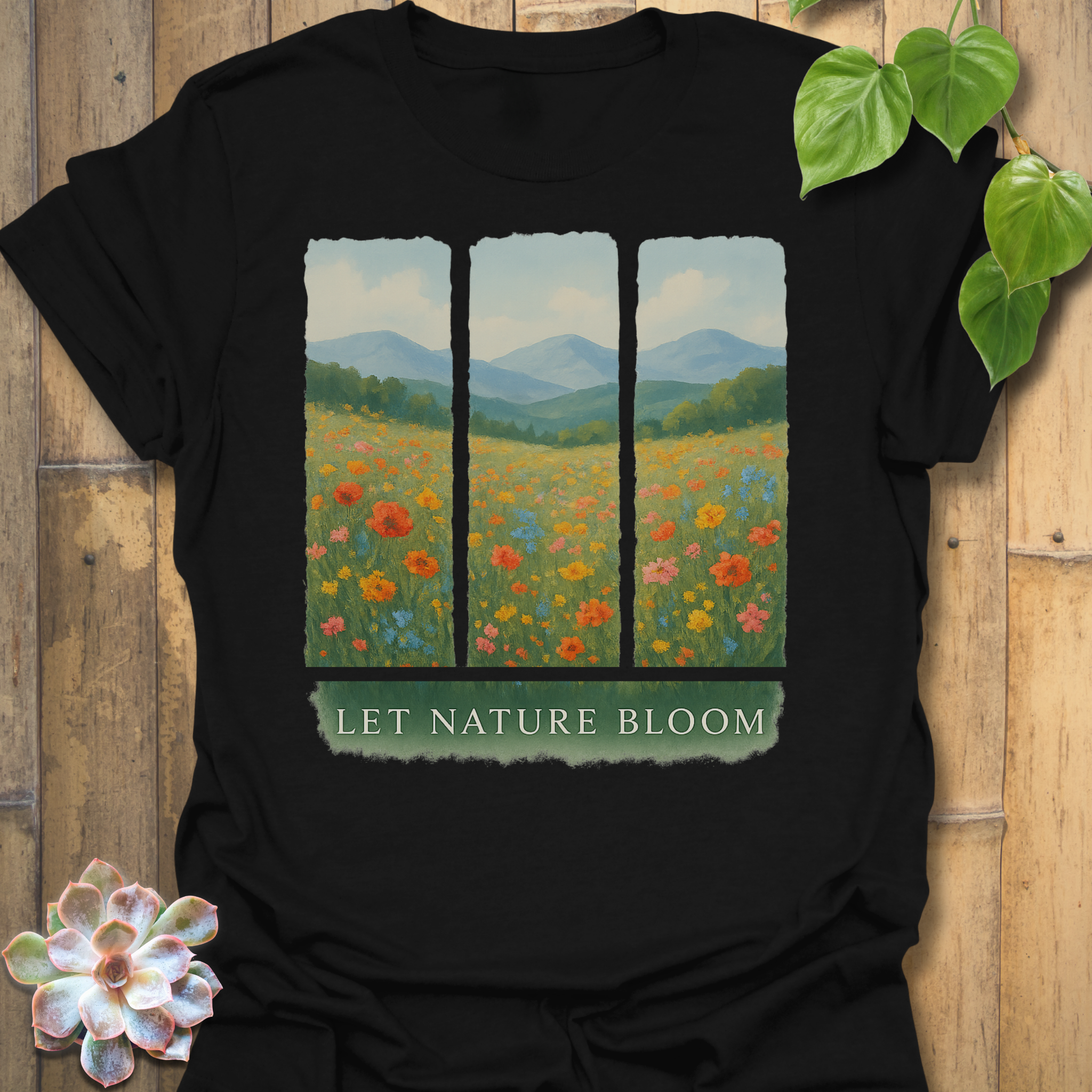 Let Nature Bloom T-shirt
