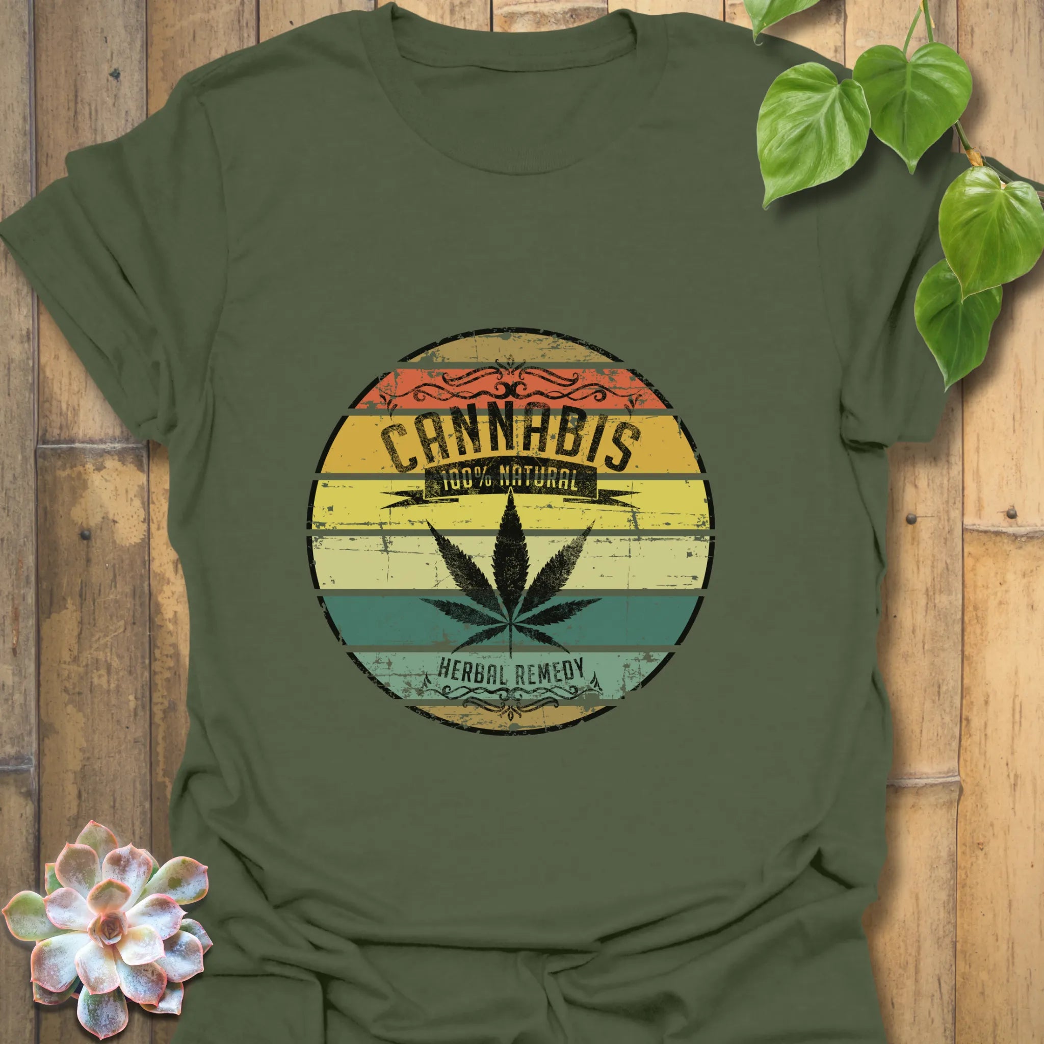 Organic cannabis shirt