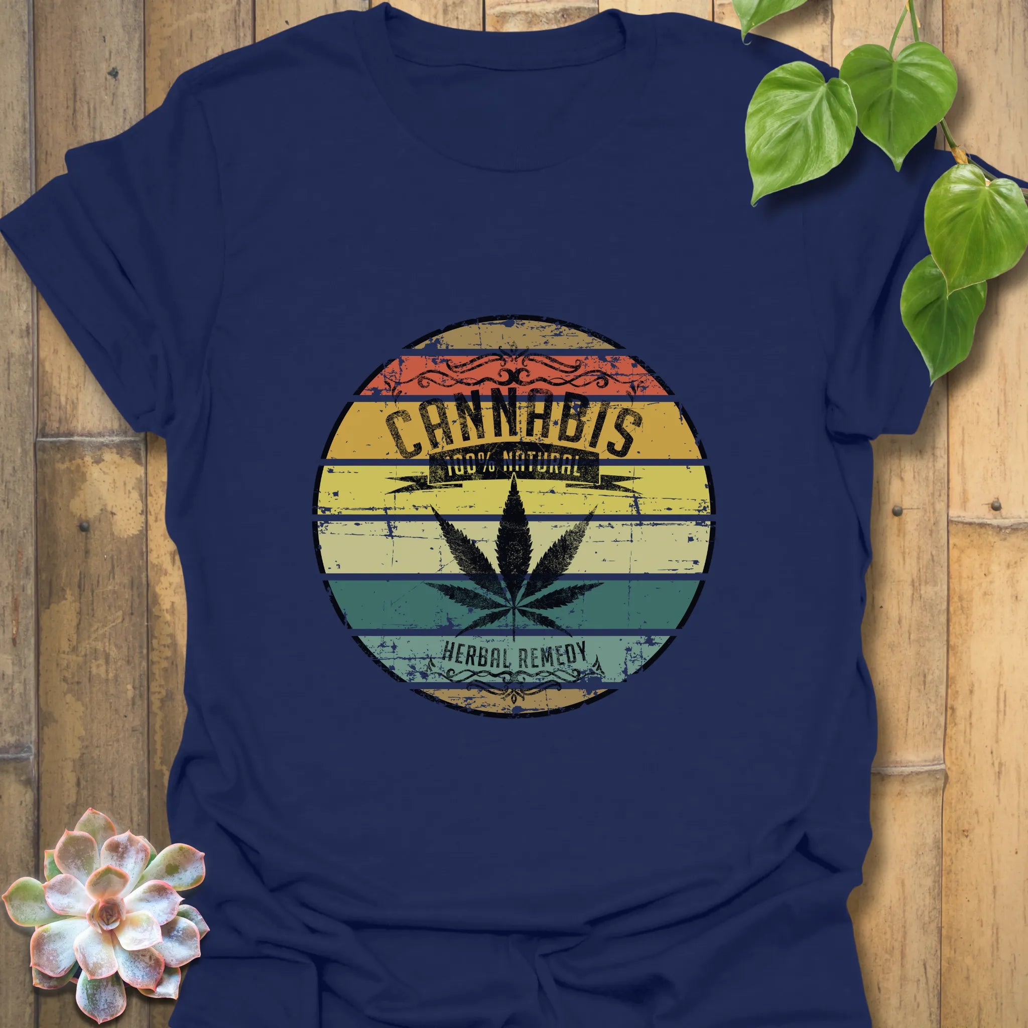 Eco-friendly cannabis t-shirt