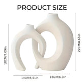 Ceramic flower vase