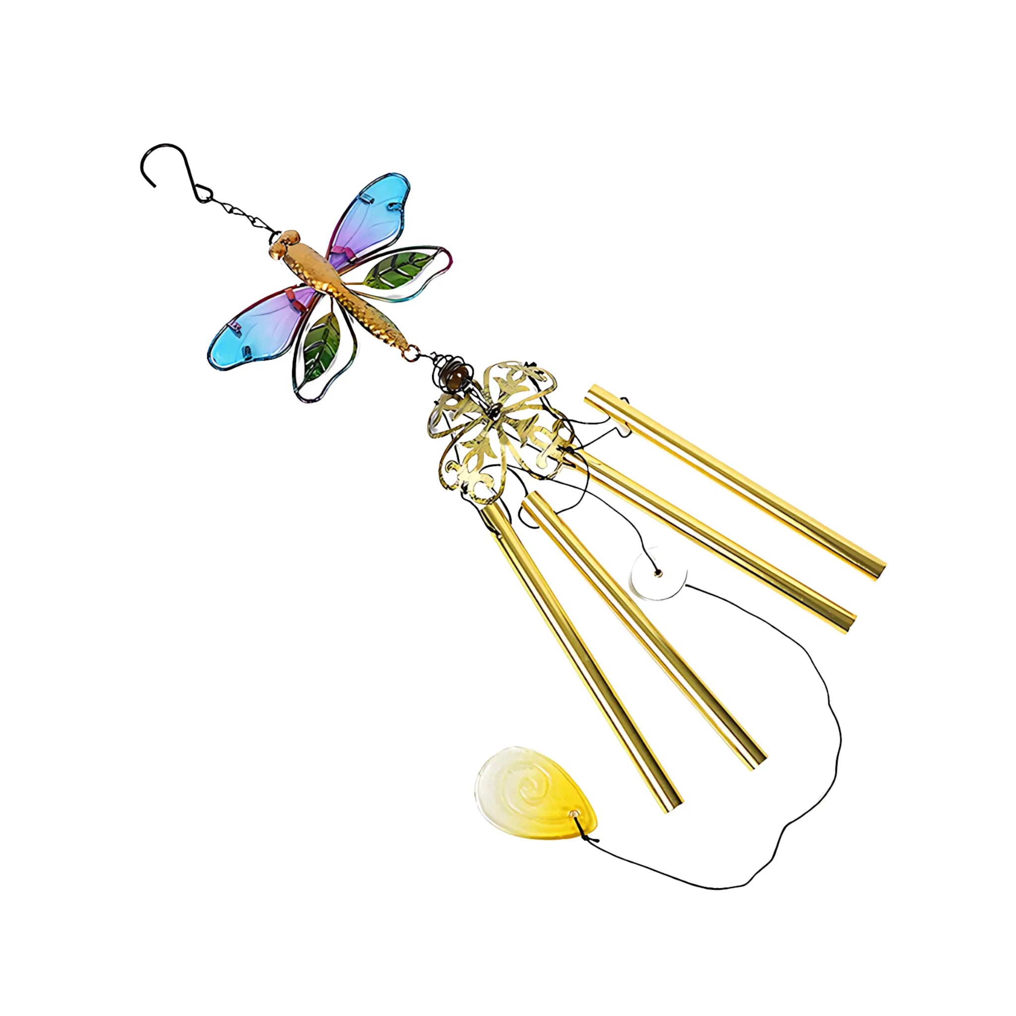 Metal Glass Wind Chime