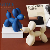 Colorful balloon dog figurine