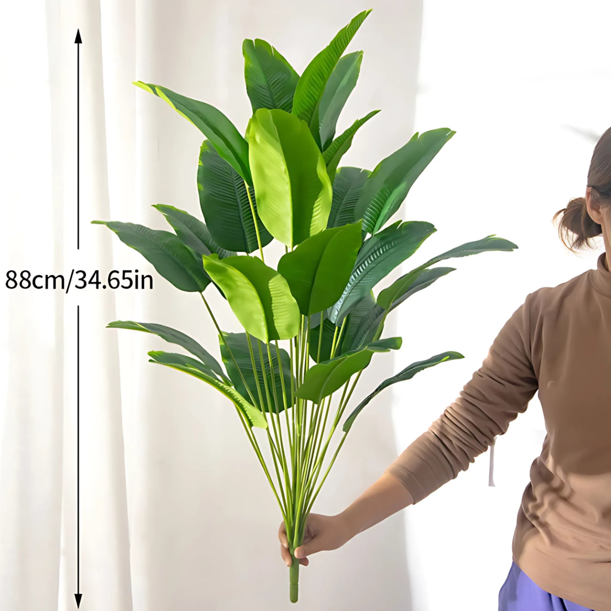 Artificial palm tree