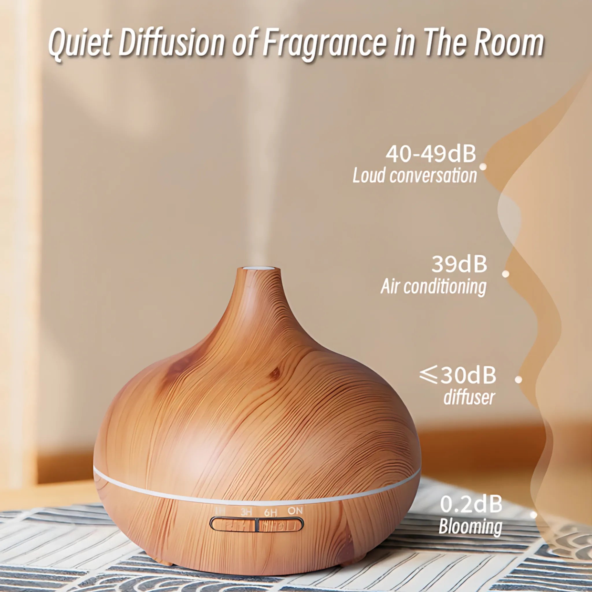 Cool mist diffuser