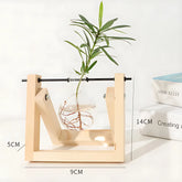 glass flower vase tabletop