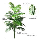 Indoor artificial palm