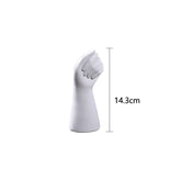 artistic hand shaped vase