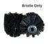 Toilet brush with holder