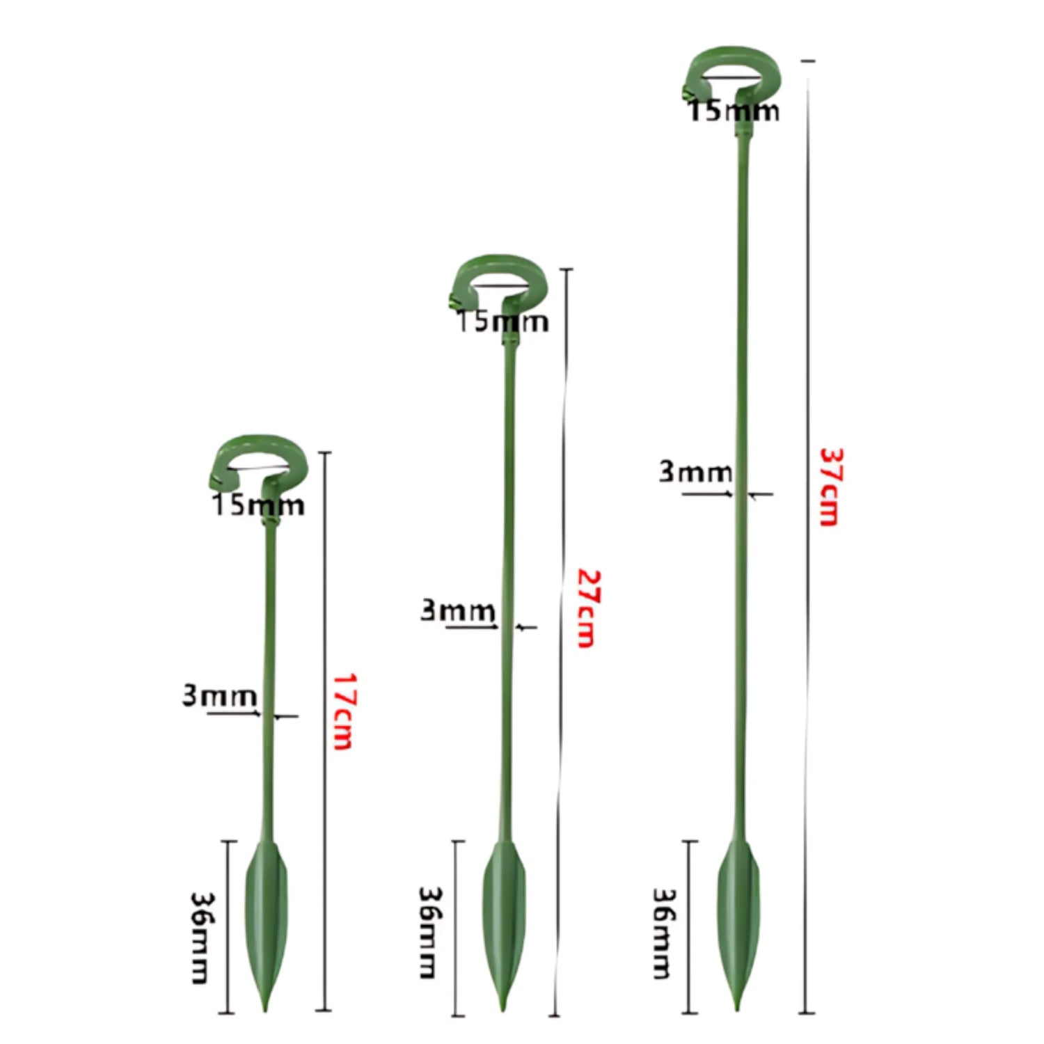 Climbing plant clips