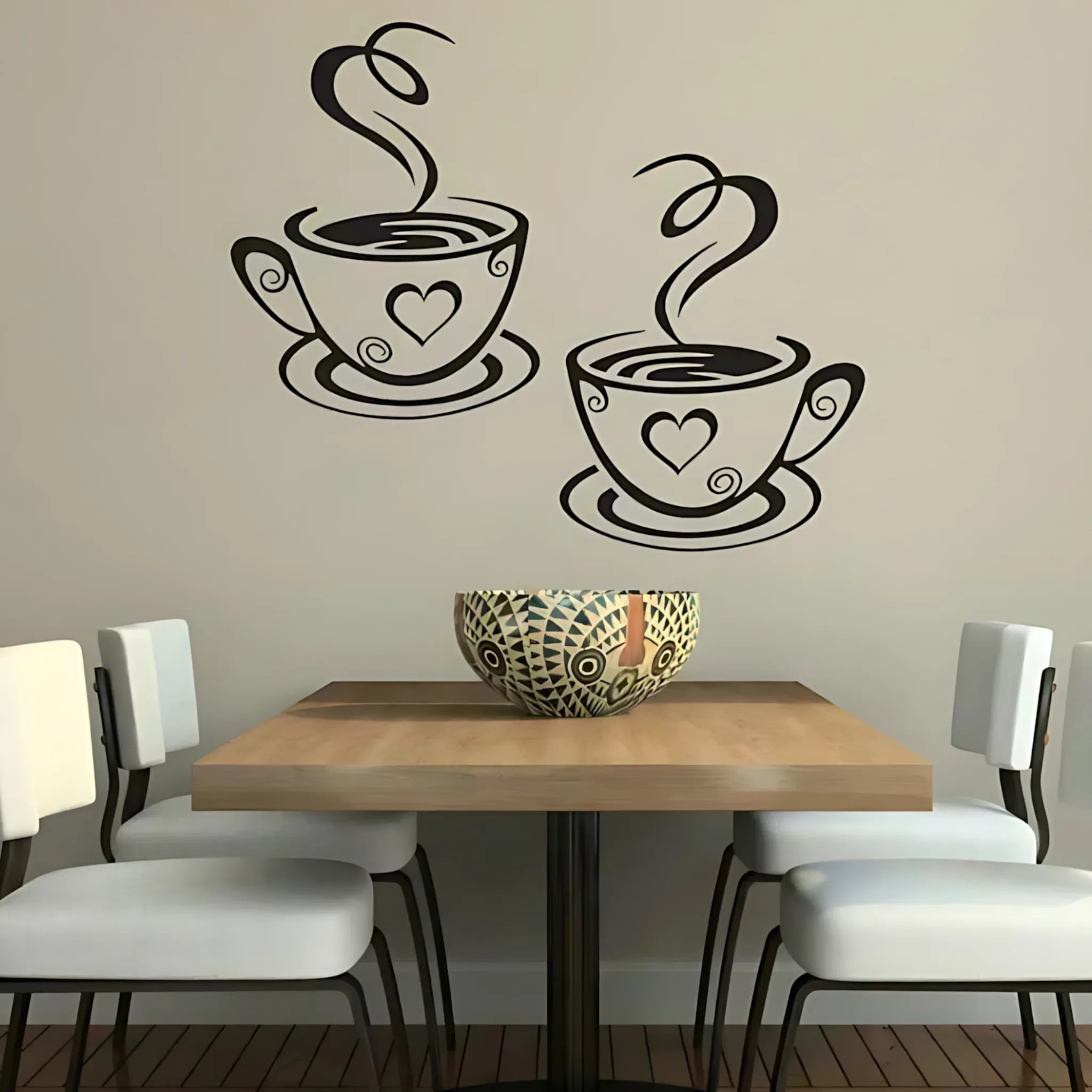 Cafe wall decals