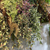 Fake hanging plants