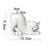 Cat Themed Flower Vase