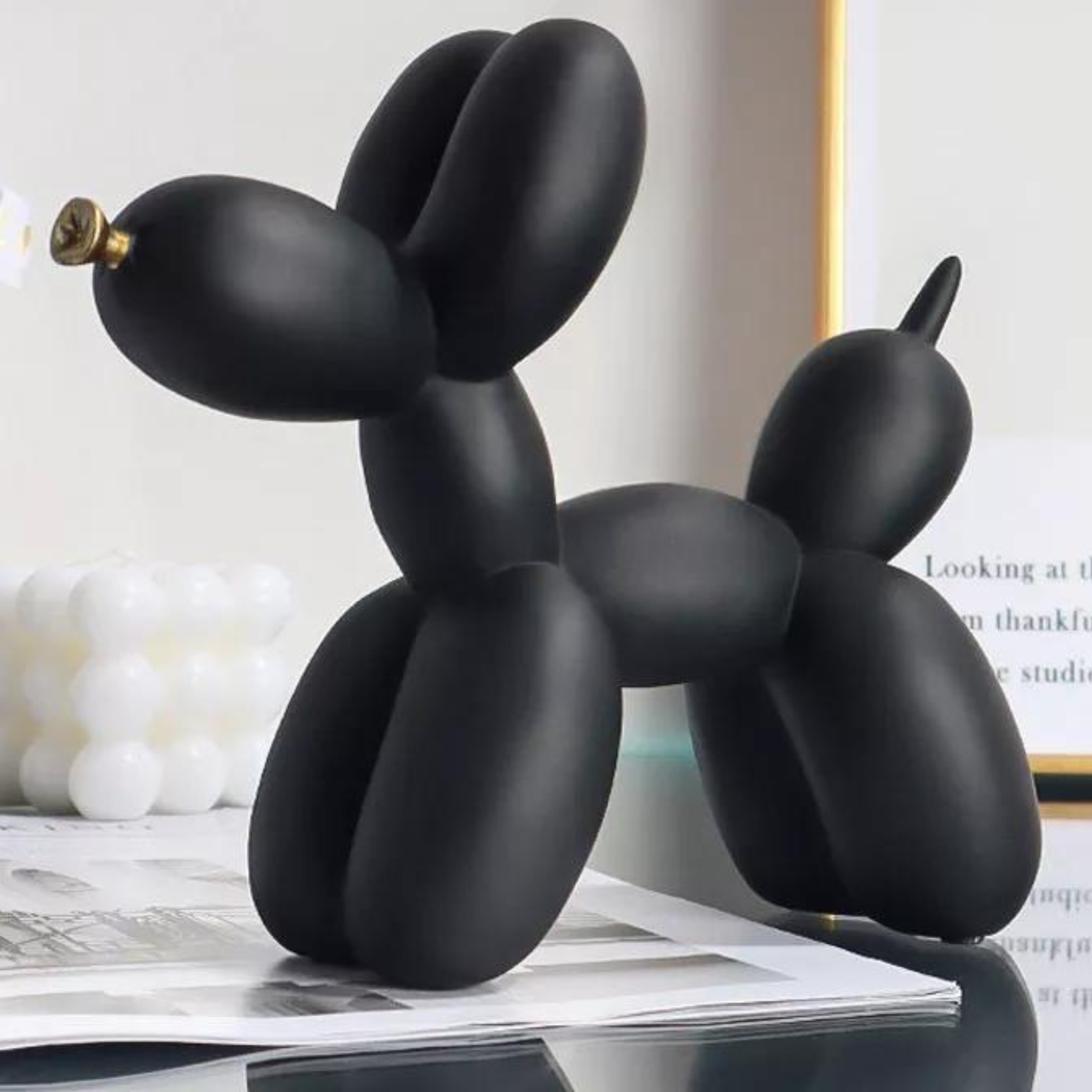 stylish art balloon dog