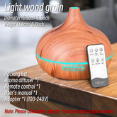 Quiet essential oil diffuser