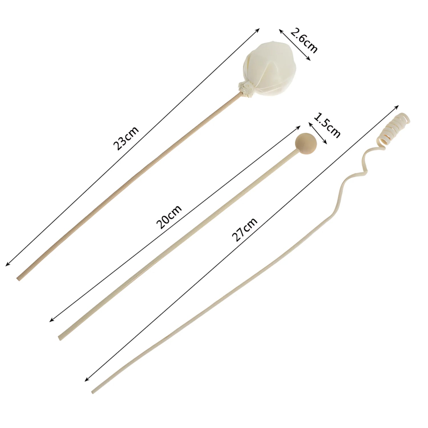 Long-lasting reed diffuser sticks