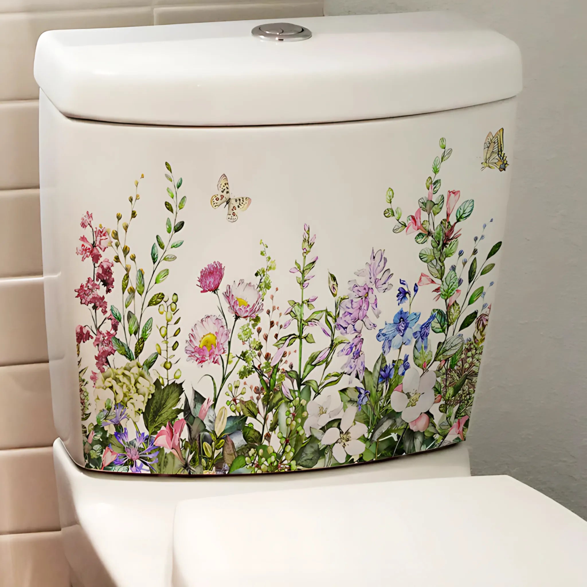 Bathroom wall decals
