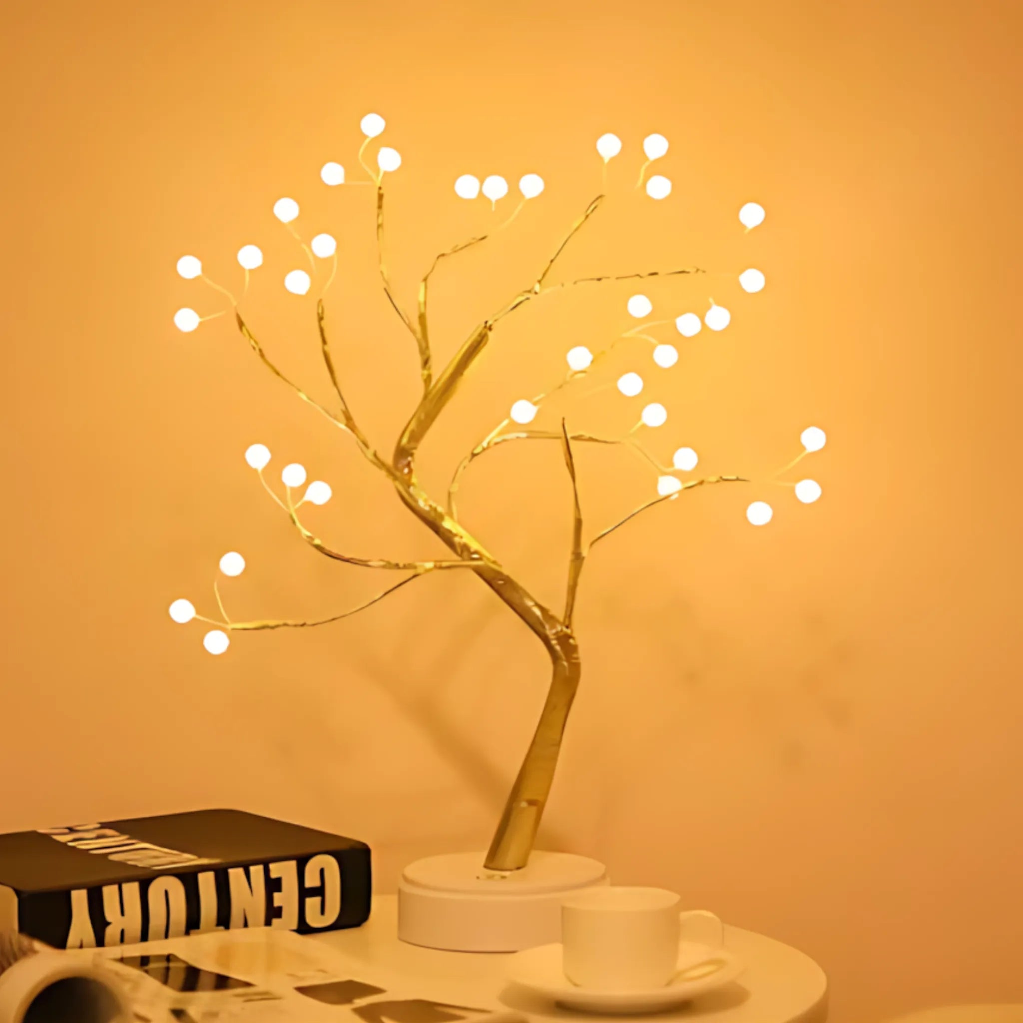 Copper wire fairy lights
