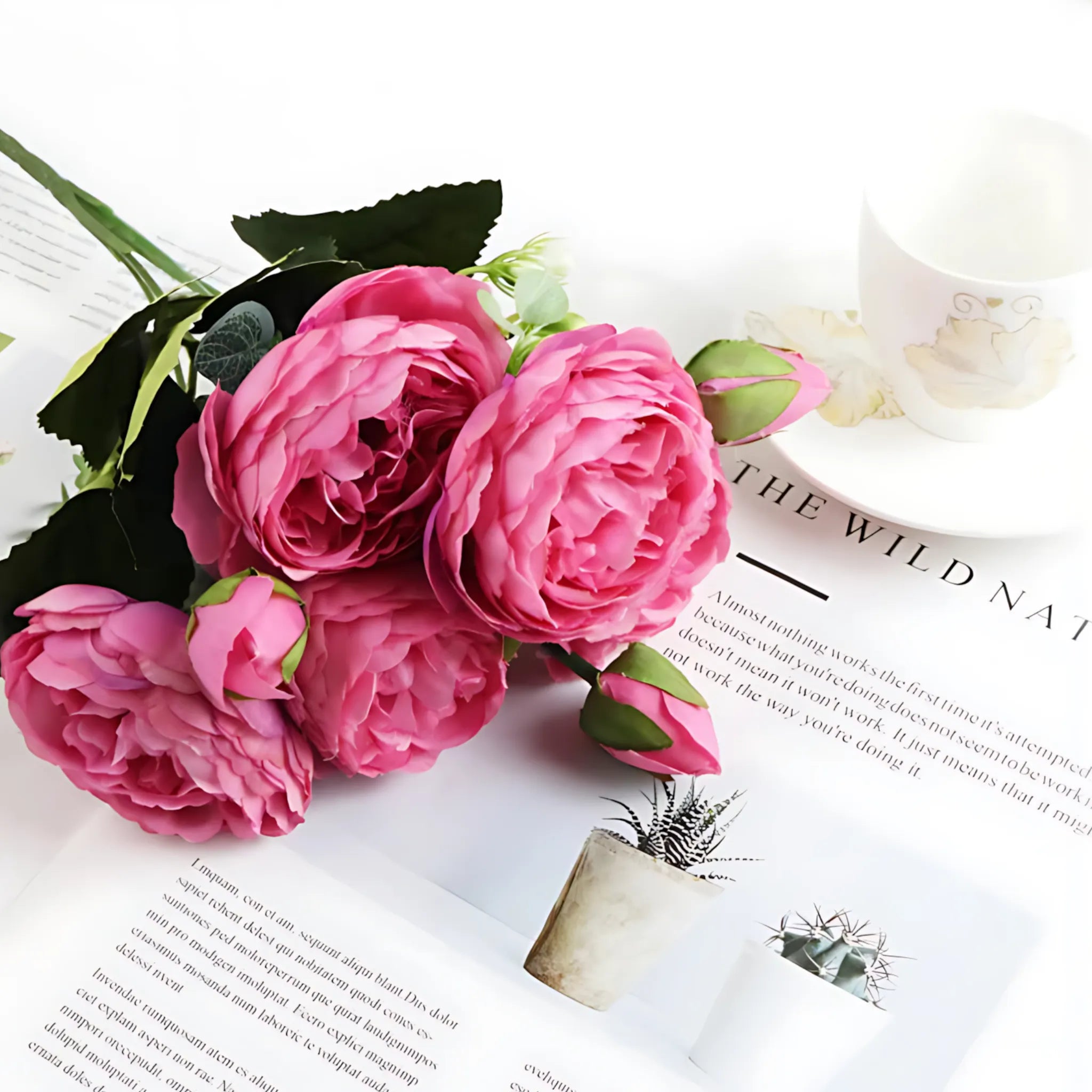 Decorative Peony Flowers