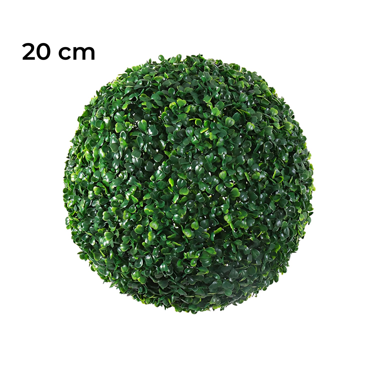 Indoor artificial grass ball decor