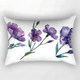 floral travel pillow cover