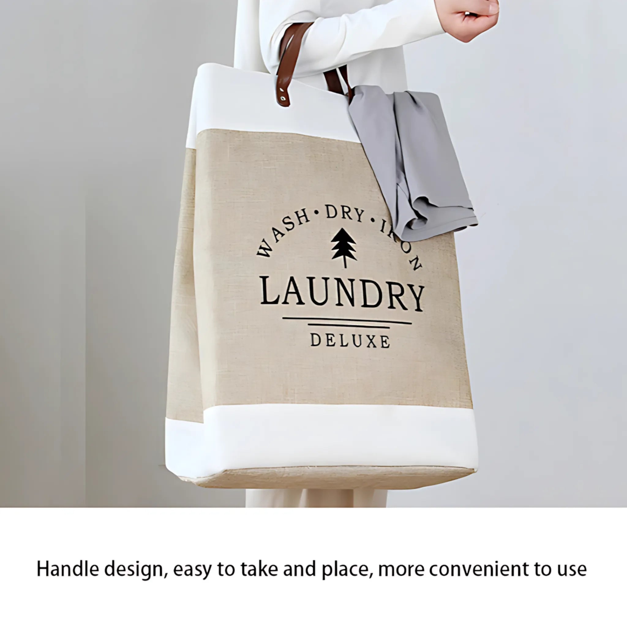 Large laundry hamper