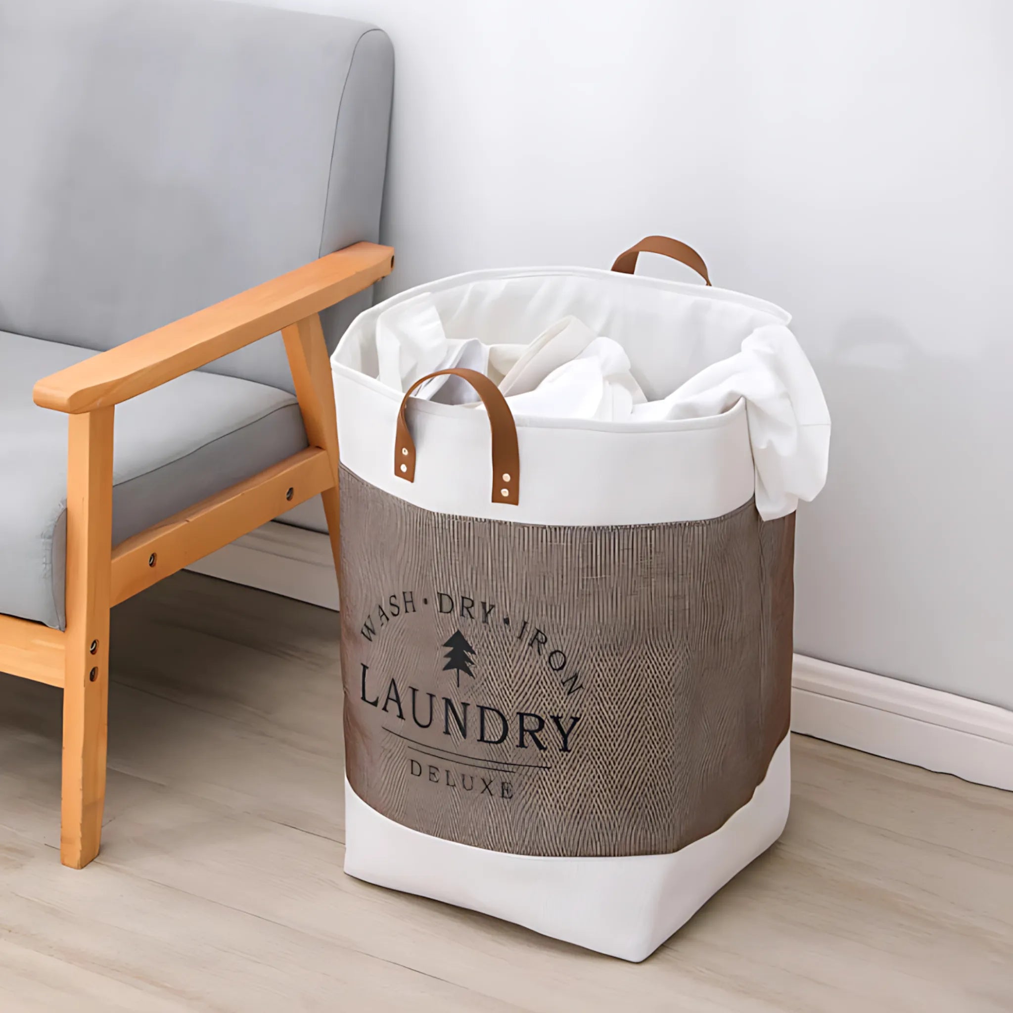 Portable laundry basket