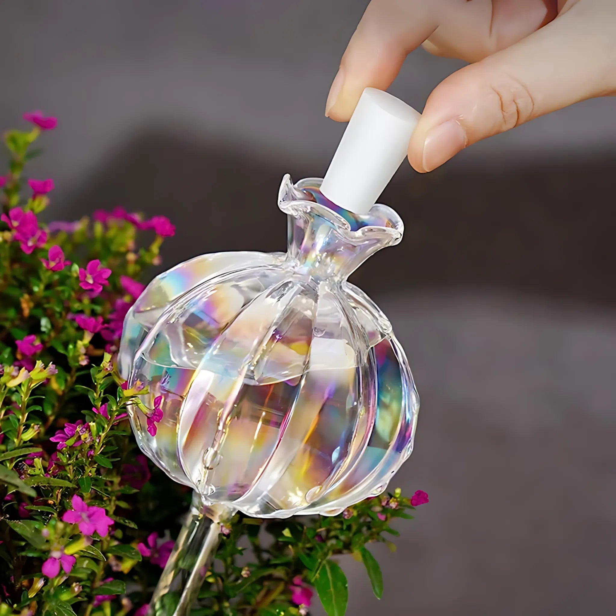 Watering spikes for potted plants