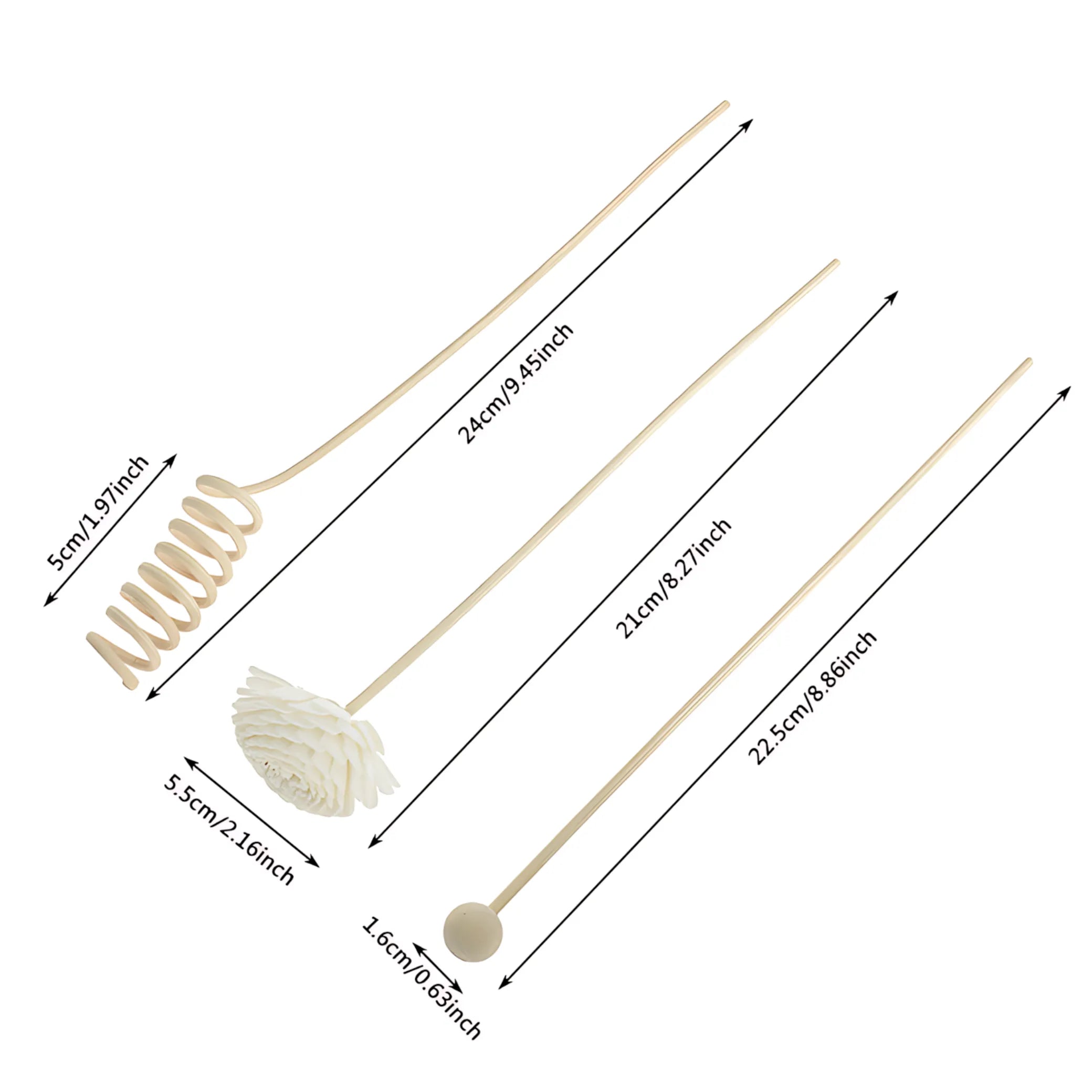 Luxury reed diffuser sticks