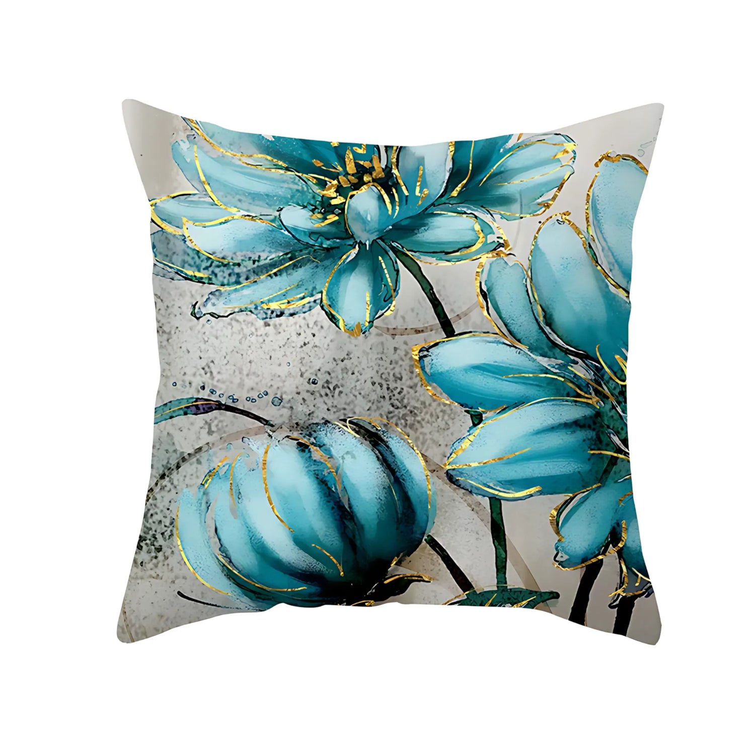 Nature-inspired pillow cover