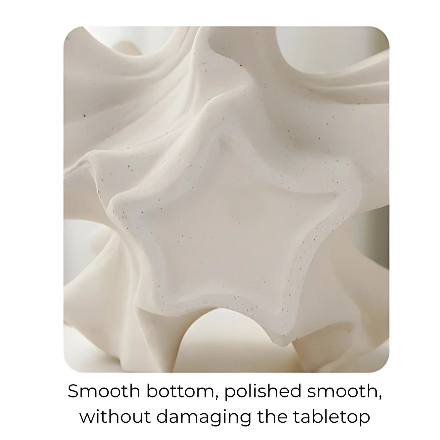 Beige matte vase