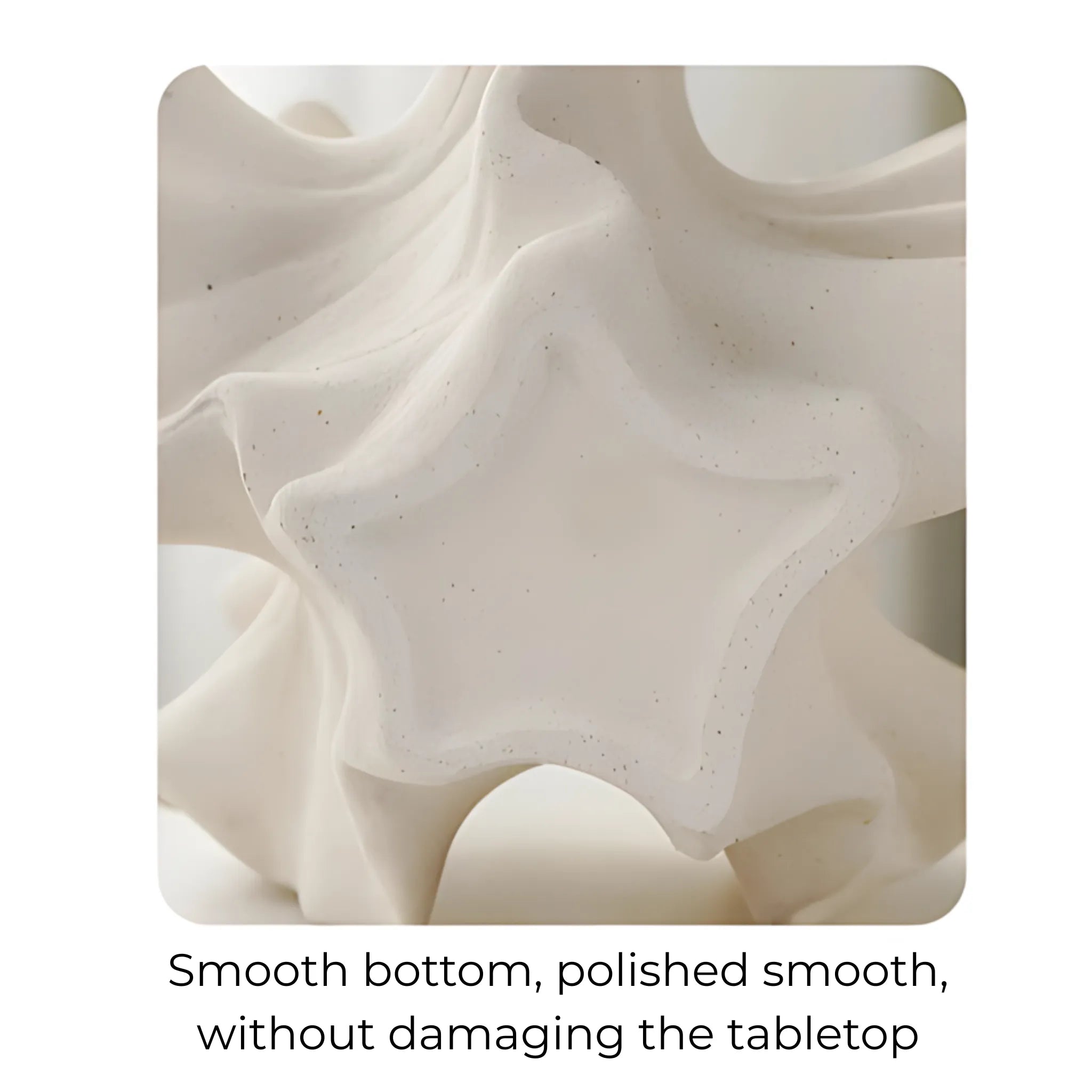 Beige matte vase