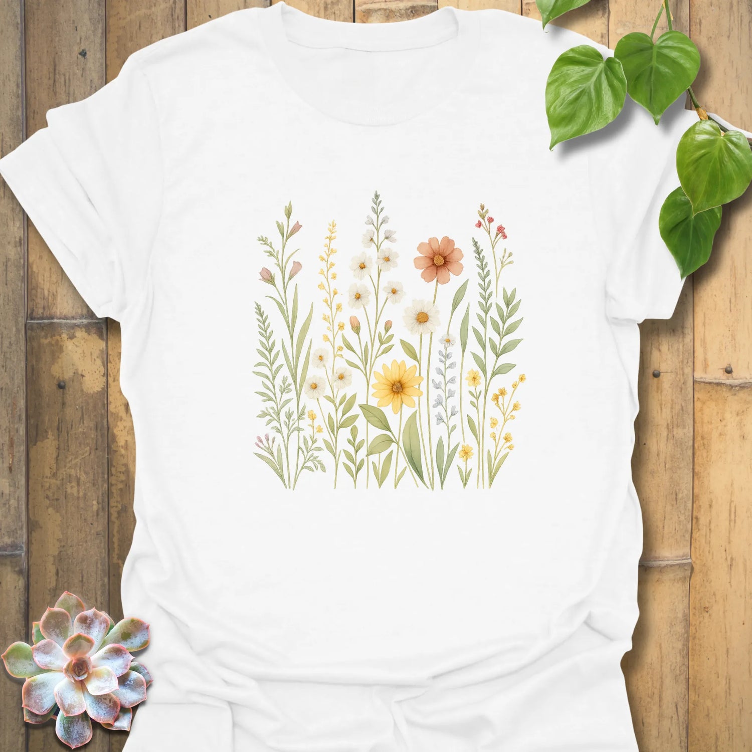 Nature print t-shirt
