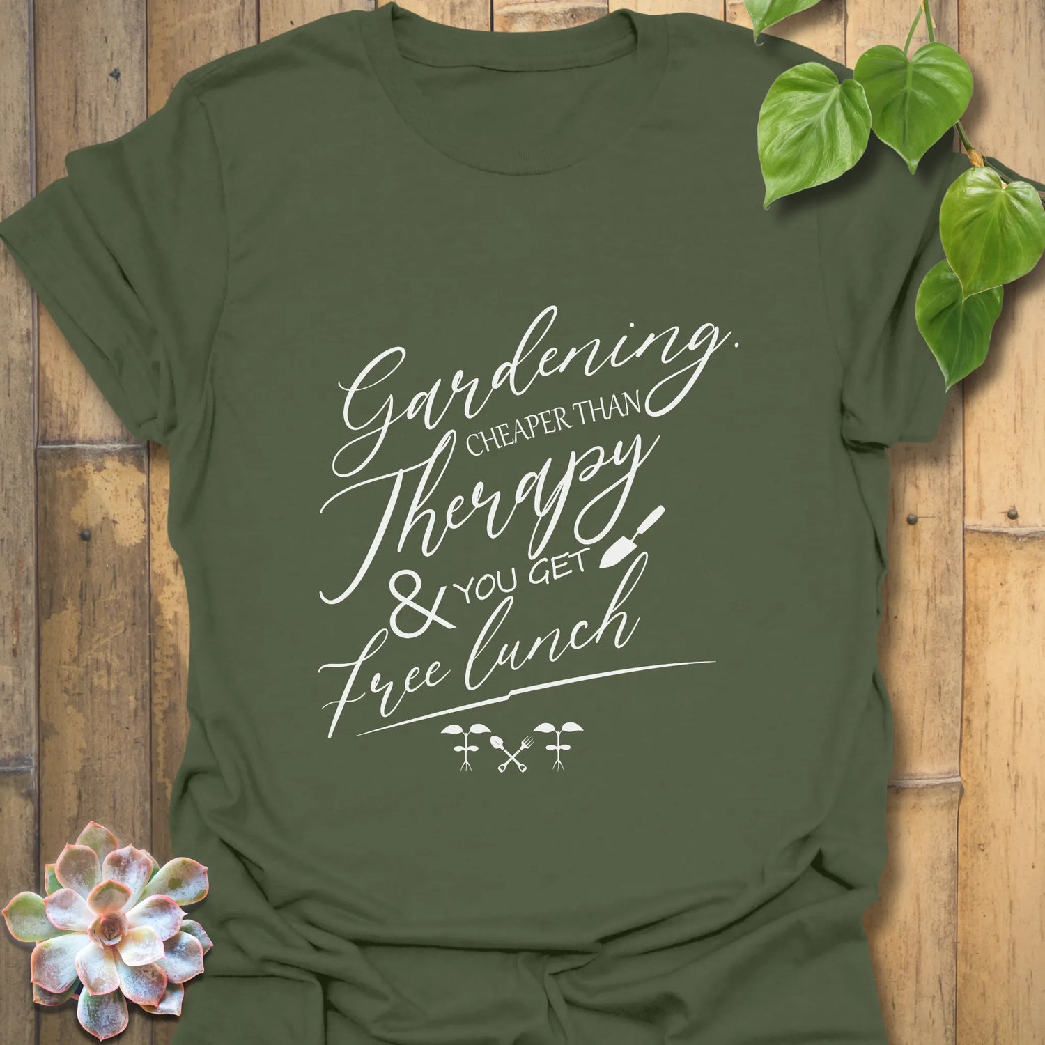 Therapy shirt gardening