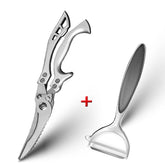 kitchen scissors with peeler 