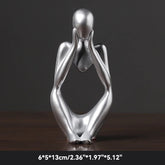 Decorative resin statues