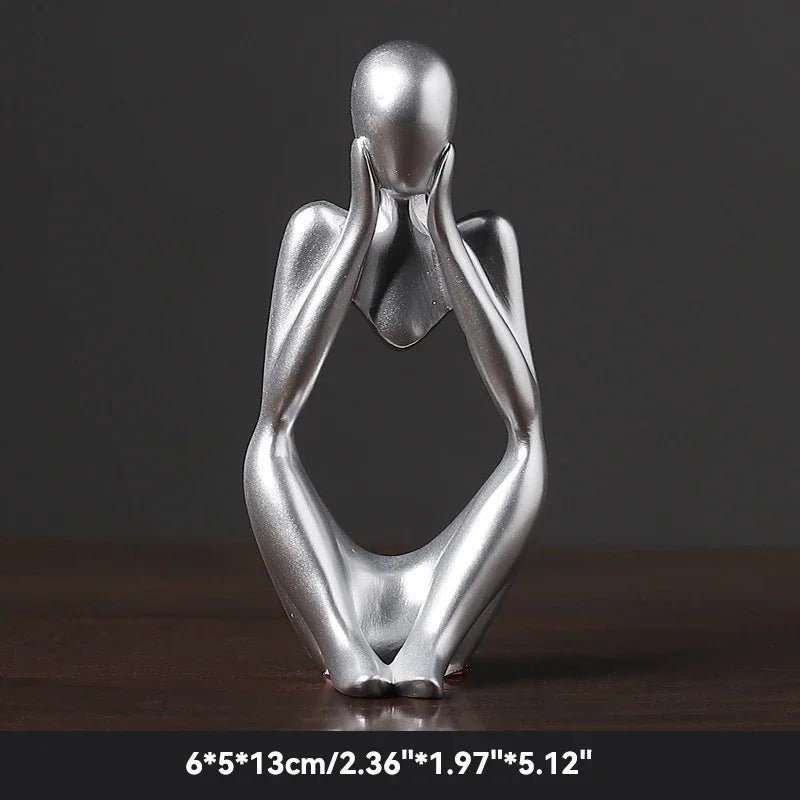 Decorative resin statues
