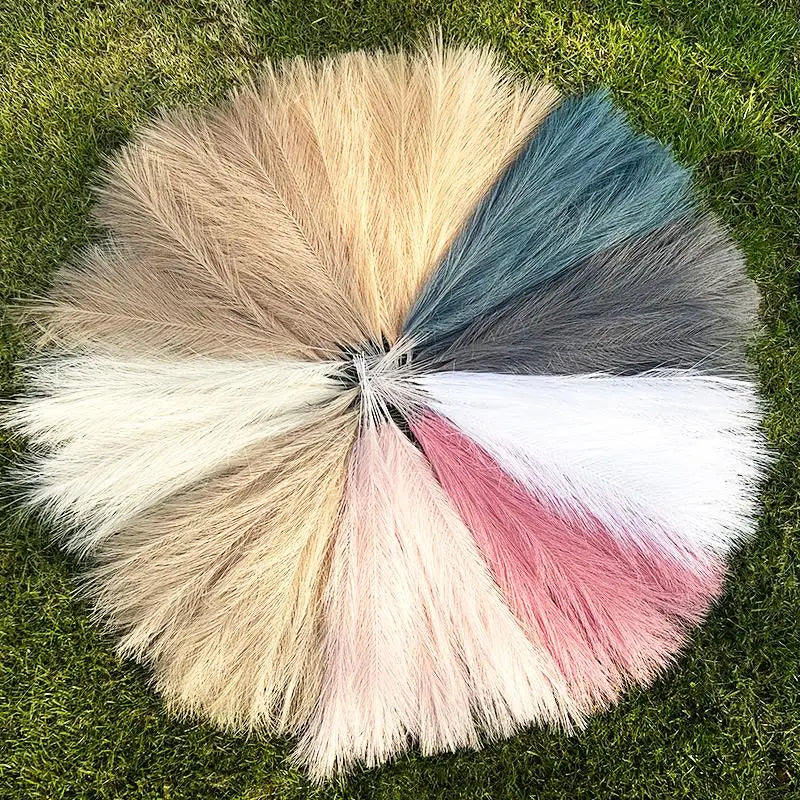 Party decor faux pampas