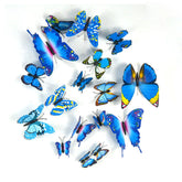blue butterflies for wall