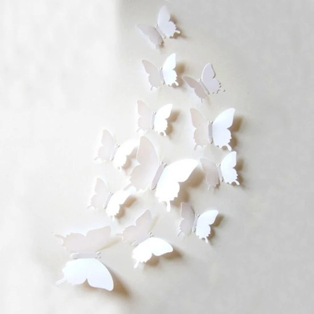 white wall butterfly decals