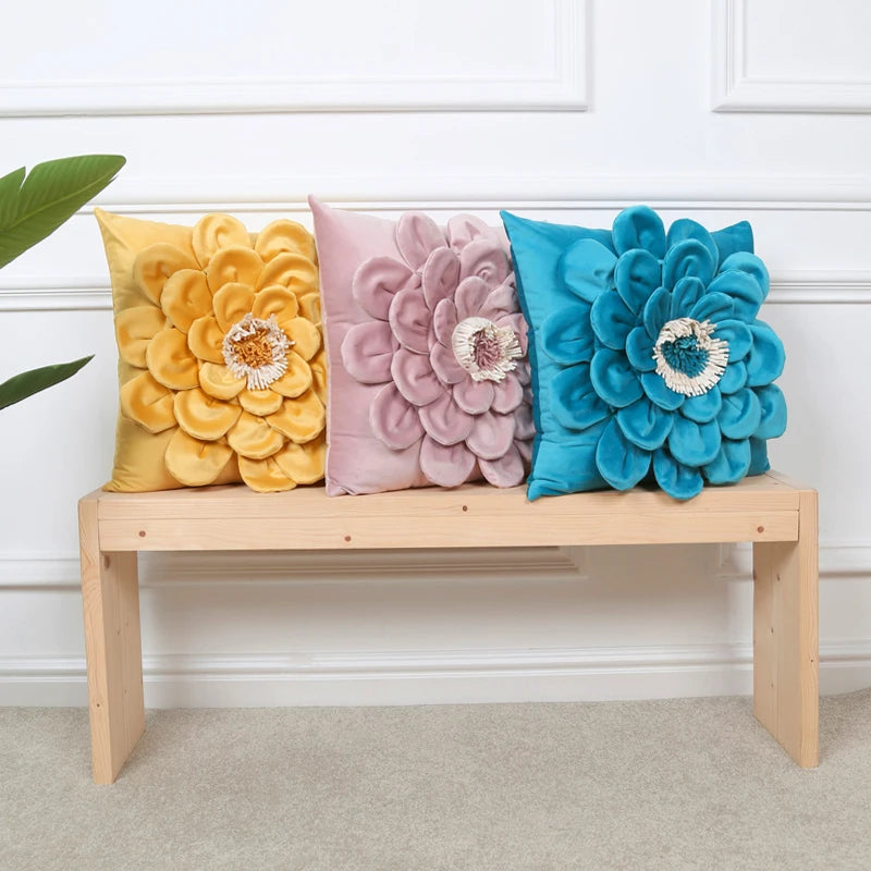 Round cushion covers