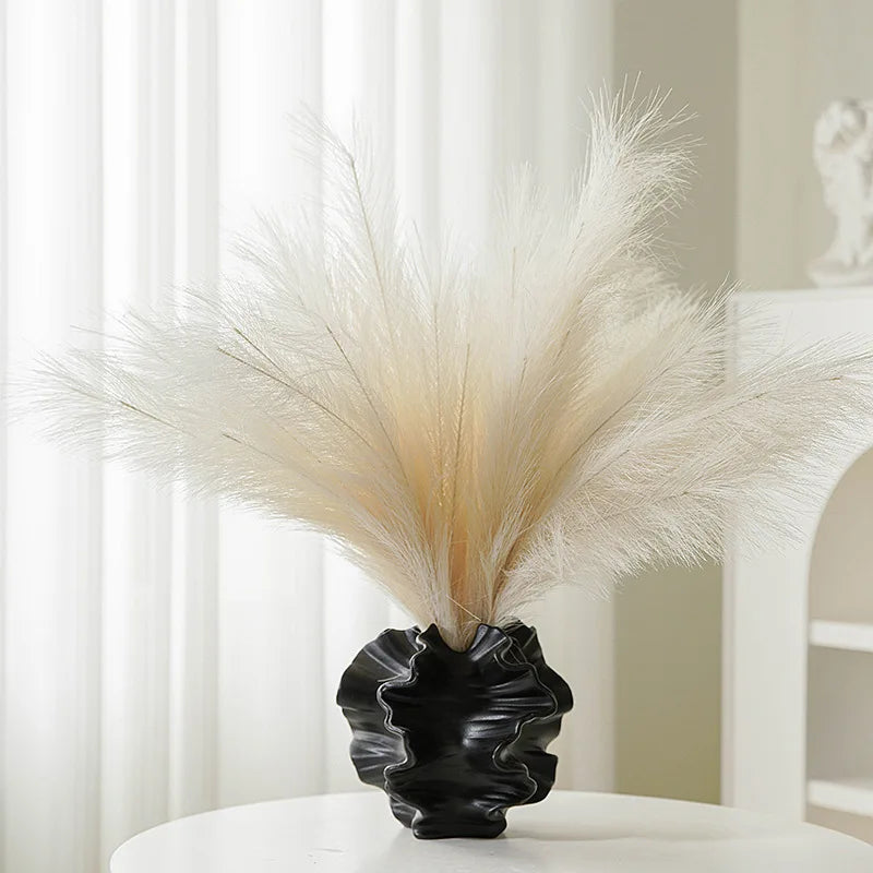 ceramic coral flower vase