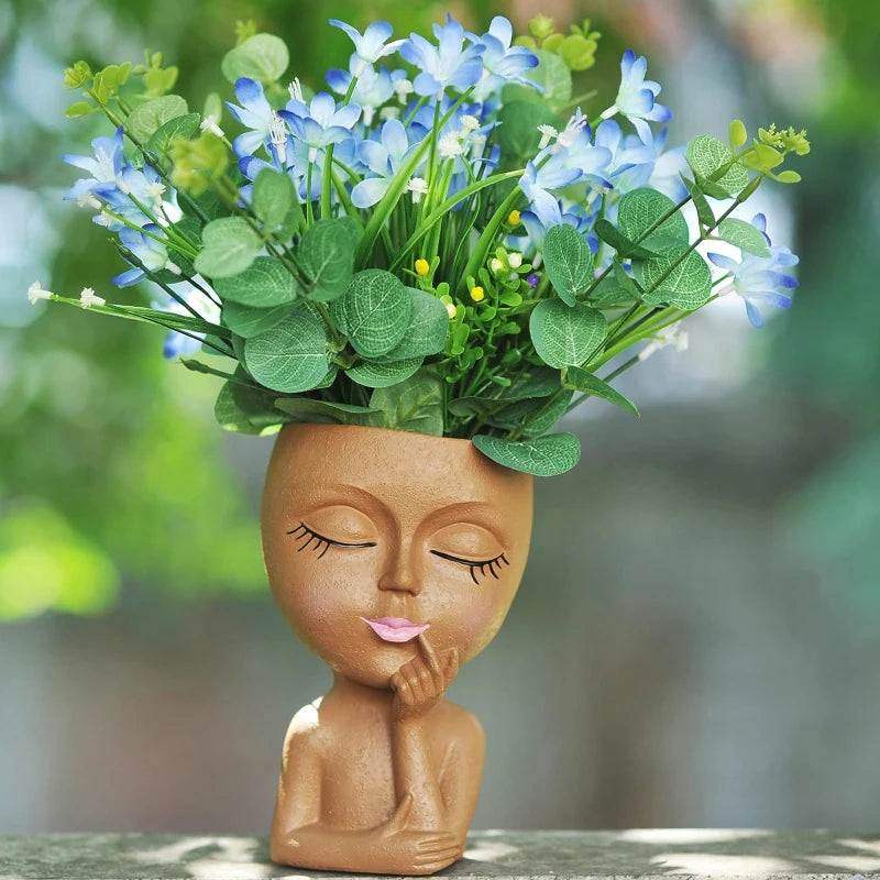 Face Planter Pot