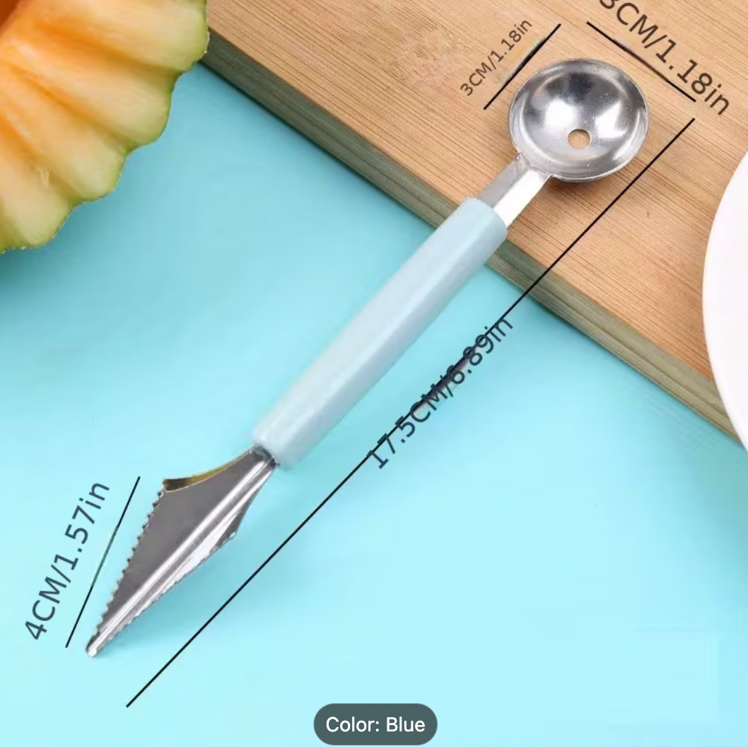 Melon Baller & Fruit Carving Tool – Stainless Steel (Clearance)