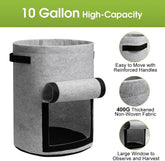 Reusable plant grow bags
