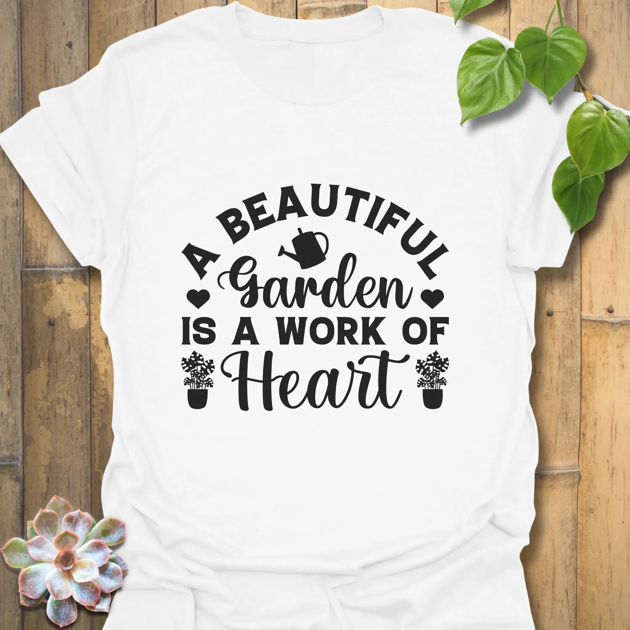 A Beautiful Garden T-shirt White / S T-Shirt