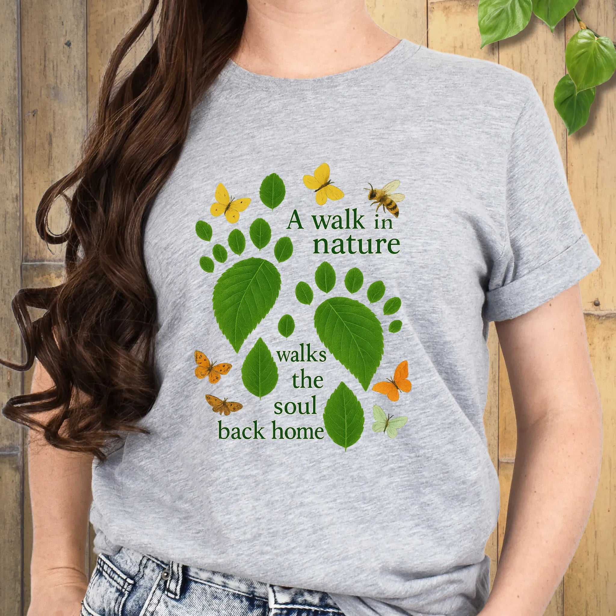 A Walk In Nature T-shirt Sport Grey / S T-Shirt
