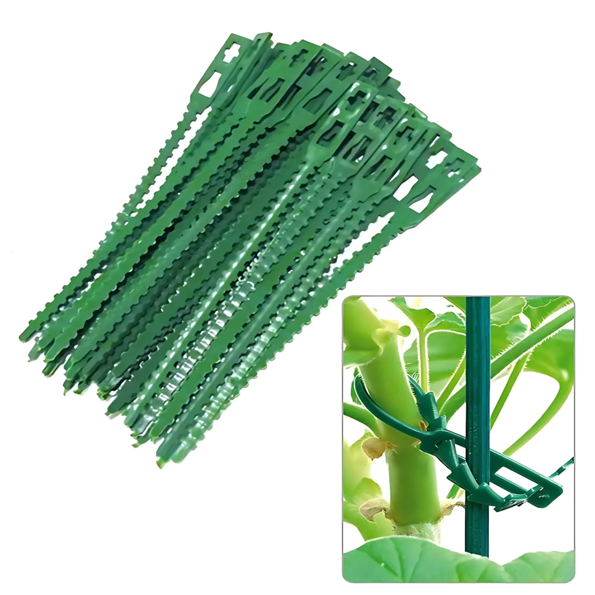 Adjustable Garden Cable Ties – Reusable Plant Fasteners Garden Cable