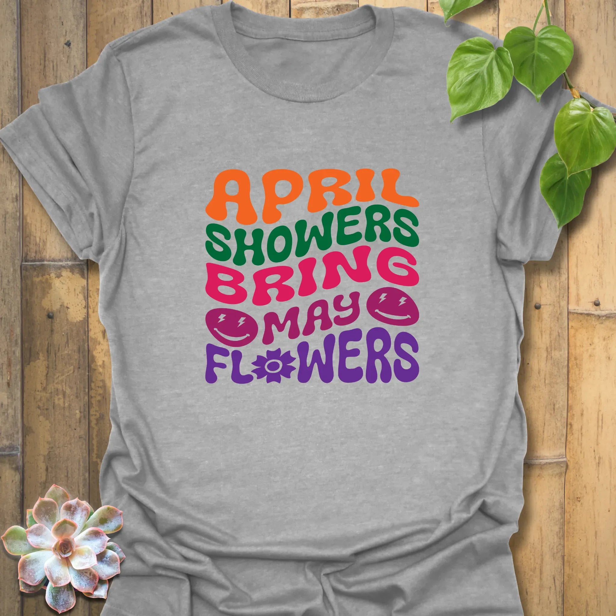 April Shower T-shirt Sport Grey / S T-Shirt
